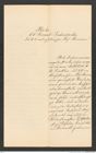 k.k. naturhistorisches Hofmuseum, Intendanzakten 1885-1896 (Hauer), Aktenzahl Z.471.d/1889, Seite 1